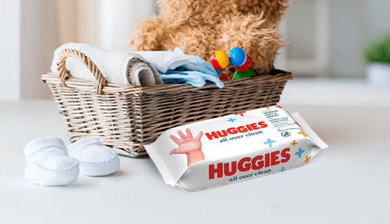 Влажные салфетки Huggies